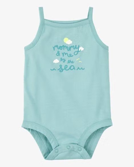 Baby Mommy & Me By The Sea Tank Bodysuit