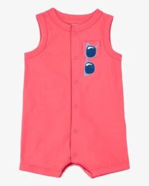 Baby Sunglasses Snap-Up Romper